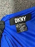 DKNY 100% Polyester Blue Cocktail Dress Size 0 - photo 7