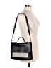 Bhailiu 100% Leather Color Block Black Leather Satchel One size - photo 2