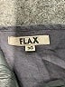 Flax 100% Linen Gray Long Sleeve Blouse Size 26 (3G) - photo 7