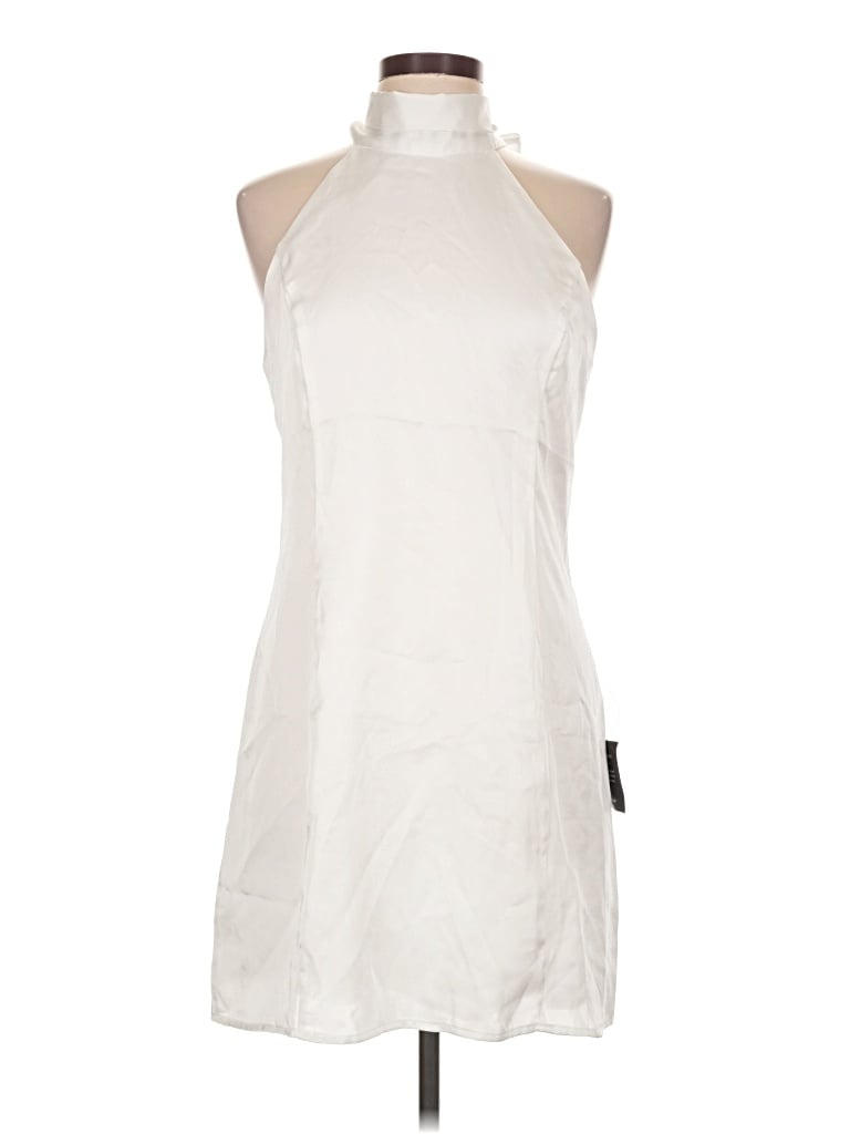 Pre-owned Lulus Cocktail Dress In White