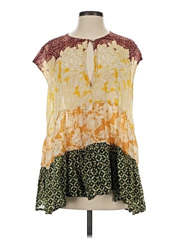 Free People Short Sleeve Blouse (view 1)