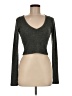 Wilfred Free Metallic Gray Cardigan Size M - photo 1