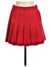 Head 100% Polyester Solid Red Casual Skirt Size 10 - photo 1