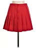 Head 100% Polyester Solid Red Casual Skirt Size 10 - photo 2