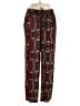 Cartonnier 100% Polyester Paisley Red Casual Pants Size M - photo 1