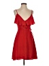 Bailey 44 100% Polyester Red Cocktail Dress Size 4 - photo 1