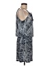Gallery Couture Print Blue Casual Dress Size M - photo 4