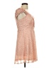 Dee Elly Hearts Orange Casual Dress Size L - photo 4