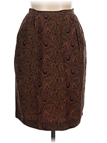 Ann Taylor Silk Skirt (view 1)