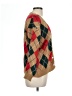 Unbranded Argyle Brown Cardigan Size L - photo 4
