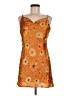 Polly Orange Cocktail Dress Size 8 - photo 1