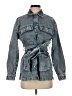 Good American Blue Denim Jacket Size XXS - photo 1