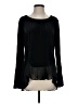 Tyler Boe 100% Polyester Black Long Sleeve Blouse Size S - photo 1