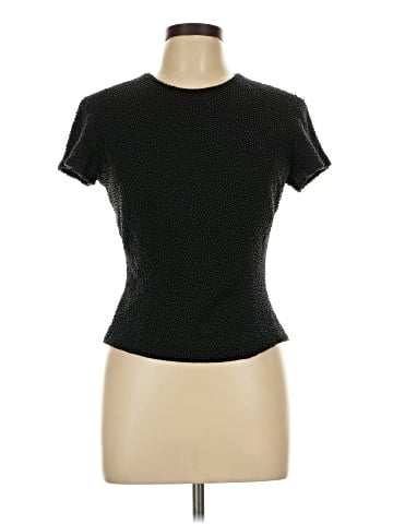 Carmen Marc Valvo Short Sleeve Top (view 1)
