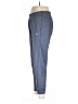 Adidas 100% Polyester Chevron-herringbone Blue Casual Pants Size M - photo 5