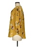 DR2 100% Polyester Yellow 3/4 Sleeve Blouse Size M - photo 5
