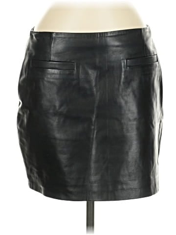 Lamarque Leather Skirt (view 1)