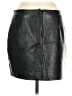 Lamarque 100% Leather Black Leather Skirt Size M - photo 2
