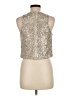 Know One Cares Silver Sleeveless Blouse Size M - photo 2