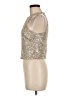 Know One Cares Silver Sleeveless Blouse Size M - photo 5