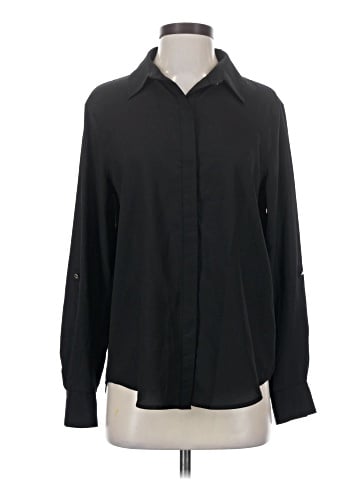 DKNY Long Sleeve Blouse (view 1)
