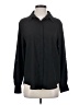 DKNY 100% Polyester Black Long Sleeve Blouse Size S - photo 1