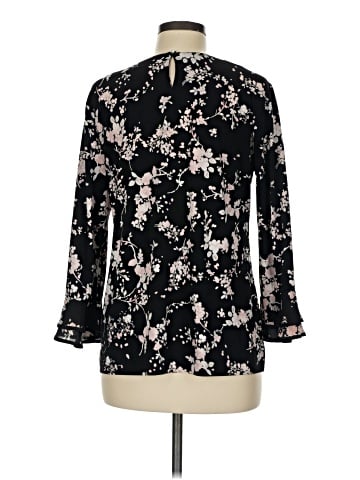 Karl Lagerfeld Paris Long Sleeve Blouse (view 2)