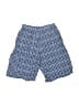 Big Fish 100% Cotton Plaid Blue Cargo Shorts Size 7 - photo 2