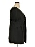 Natori 100% Polyester Black Short Sleeve Blouse Size XL - photo 4