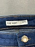 Nine West Chevron-herringbone Blue Jeans Size 8 - photo 7
