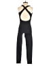 Vitality Solid Black Jumpsuit Size S - photo 2