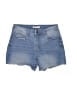 Nine West Blue Denim Shorts Size 4 - photo 1