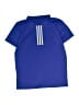Adidas 100% Polyester Blue Short Sleeve Polo Size 14 - 16 - photo 2
