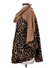 Fever Animal Print Brown Poncho Size S - photo 5