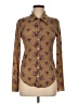 Wilfred Floral Brown Long Sleeve Blouse Size M - photo 1