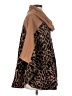 Fever Animal Print Brown Poncho Size S - photo 4