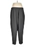 Eileen Fisher 100% Silk Solid Gray Track Pants Size 1X - photo 2