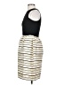 J.Crew 100% Polyester Stripes Ivory Cocktail Dress Size 00 - photo 5