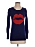 Markus Lupfer 100% Merino Blue Wool Sweater Size XS - photo 1