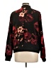 Susan Graver Floral Red Track Jacket Size L - photo 2