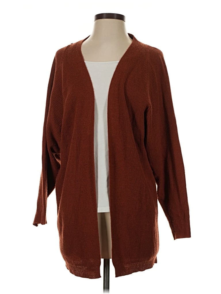 Pre-owned Lulus Cardigan Sweater In Brown