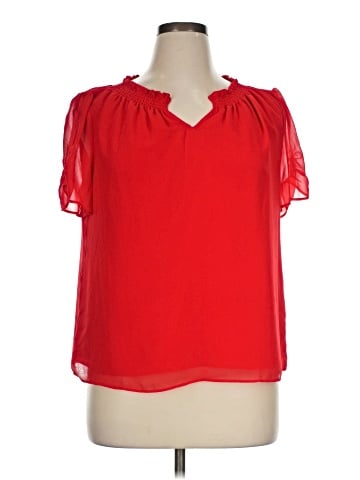 Talbots Short Sleeve Blouse (view 1)