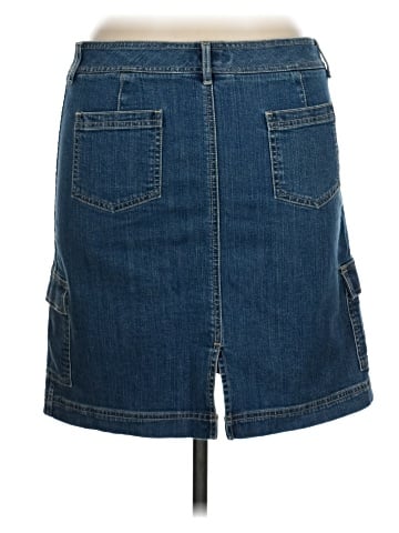 Jones New York Sport Denim Skirt (view 2)
