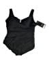 Miraclesuit Solid Black One Piece Swimsuit Size 24 W - photo 1