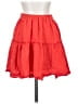 Lyaner 100% Rayon Solid Red Casual Skirt Size S - photo 1