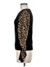 Veronica Beard 100% Wool Animal Print Black Wool Pullover Sweater Size M - photo 5