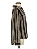 T Tahari 100% Polyester Stripes Brown Long Sleeve Blouse Size M - photo 4