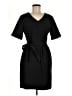 Lands' End Solid Black Casual Dress Size 6 (petite) - photo 1