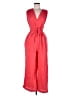Universal Thread Solid Red Jumpsuit Size L - photo 1