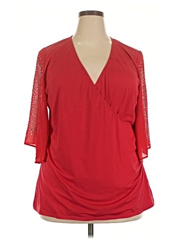 Avenue Studio 3/4 Sleeve Blouse (view 1)